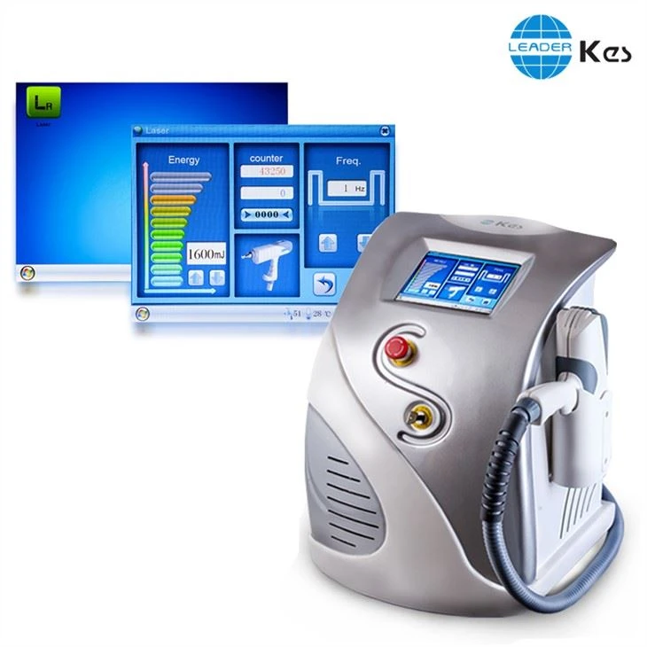 Q-swithed Nd:Yag Laser Tattoo Removal Machine