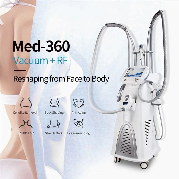 Vacuum Roller RF Body Sculpting Slimming Synergy Face Lifting Machine